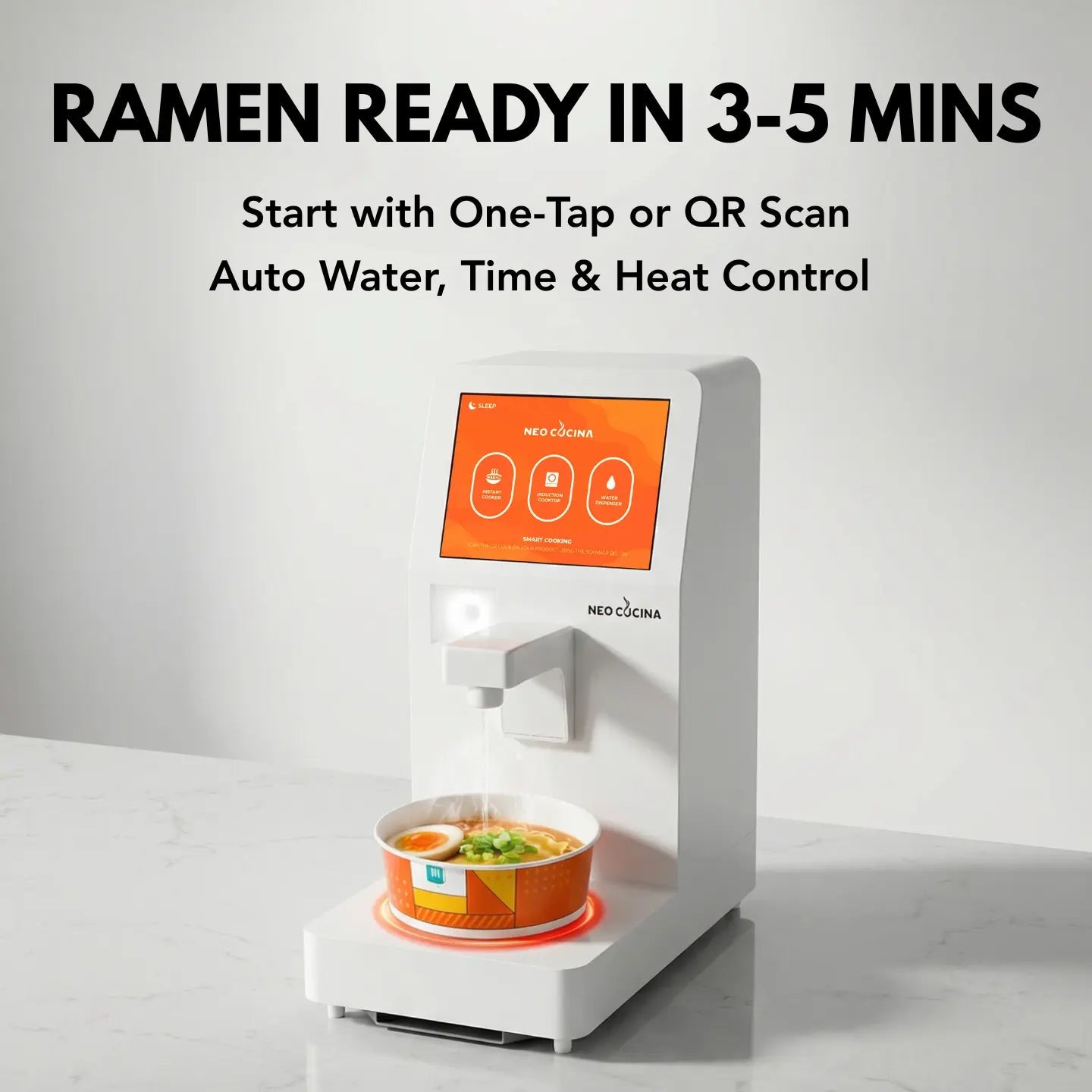NEO CUCINA Smart Commercial Ramen Cooker by NEO CUCINA commercial ramen cooker for self - serve hot food business