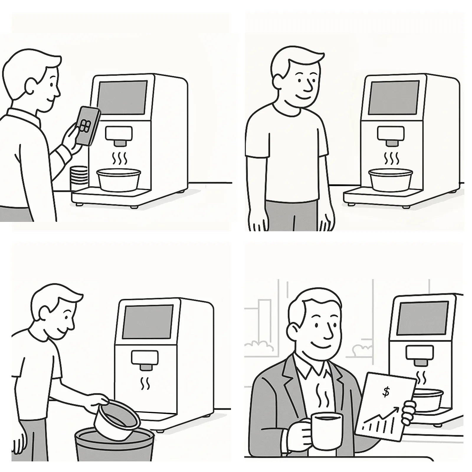 NEO CUCINA self-running ramen business system designed for high profit with minimal or no staff