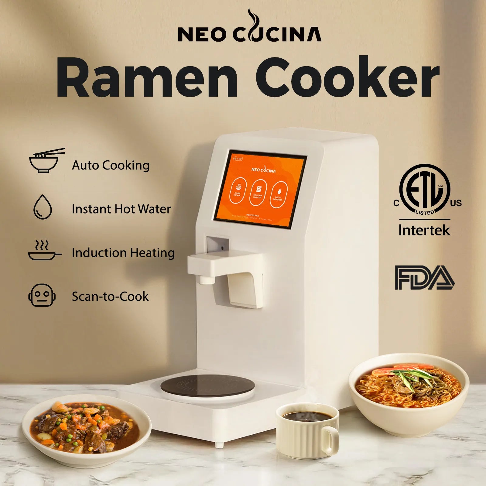 NeoCucina Ramne Cooker automatic cooking machine