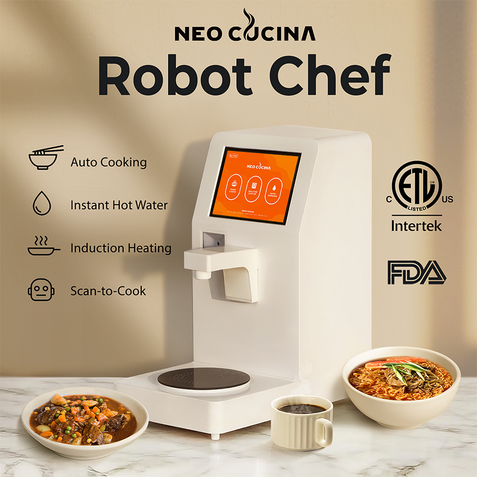Robot Chef – Smart All-in-One Cooking Station