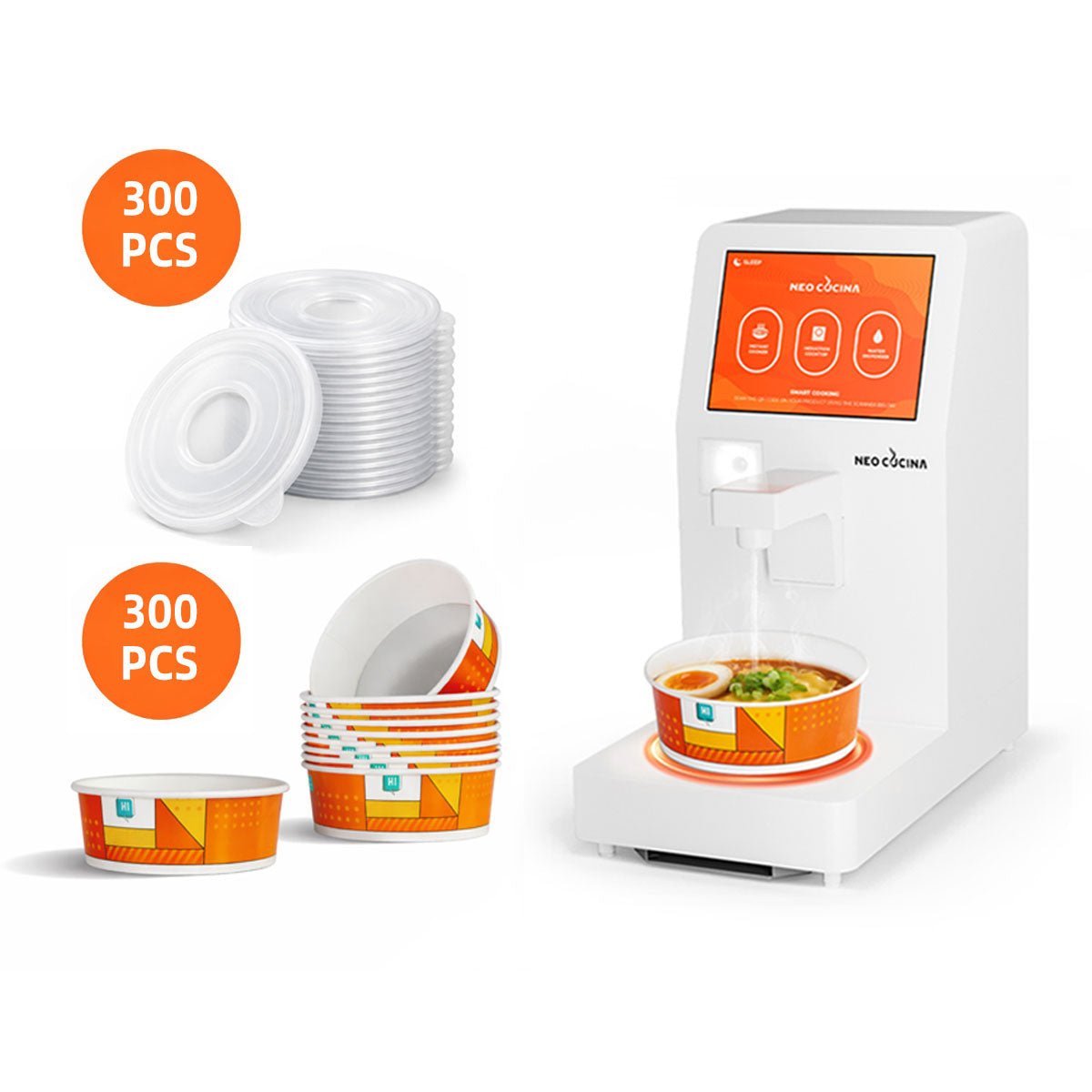 NEO CUCINA Smart Commercial Ramen Cooker by NEO CUCINA commercial ramen cooker for self - serve hot food business