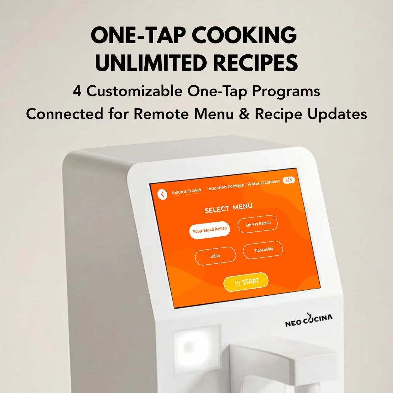 NEO CUCINA Smart Commercial Ramen Cooker by NEO CUCINA commercial ramen cooker for self - serve hot food business