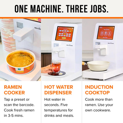 Smart Commercial Ramen Cooker by NEO CUCINA commercial ramen cooker for self-serve hot food business